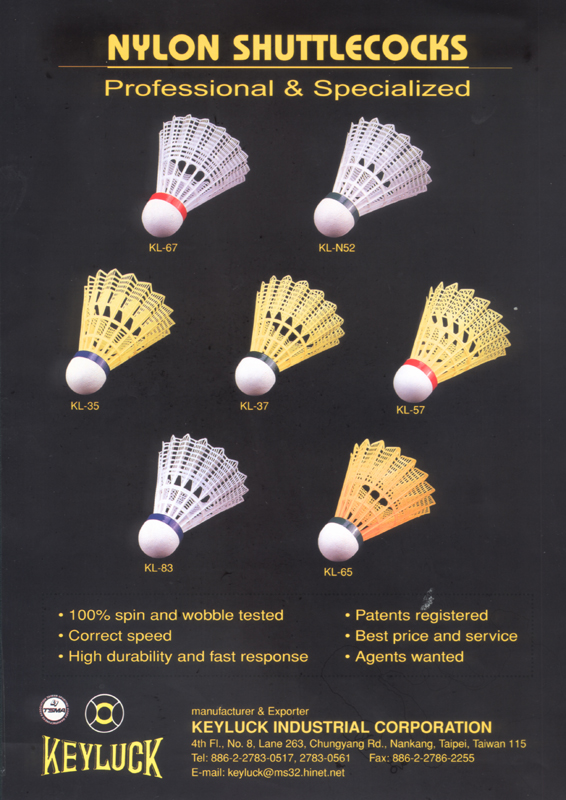 KEYLUCK INDUSTRIAL CORPORATION                    