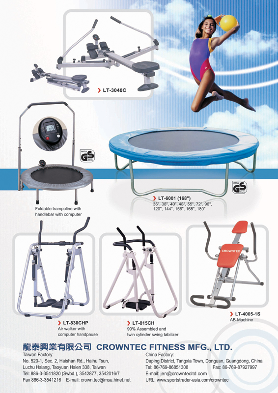 CROWNTEC FITNESS MFG. LTD.                        