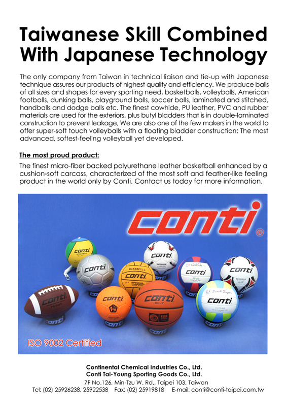 CONTINENTAL CHEMICAL INDUSTRIES CO., LTD.         