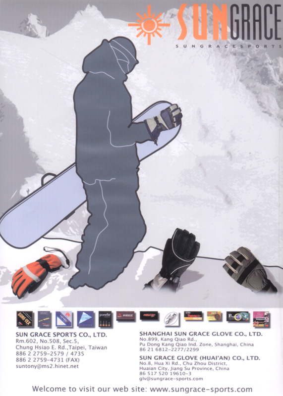 SUN GRACE SPORTS CO., LTD.                        