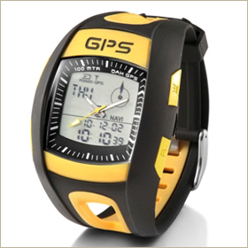 GPS Waterproof Sports Analog & Digital Watch
